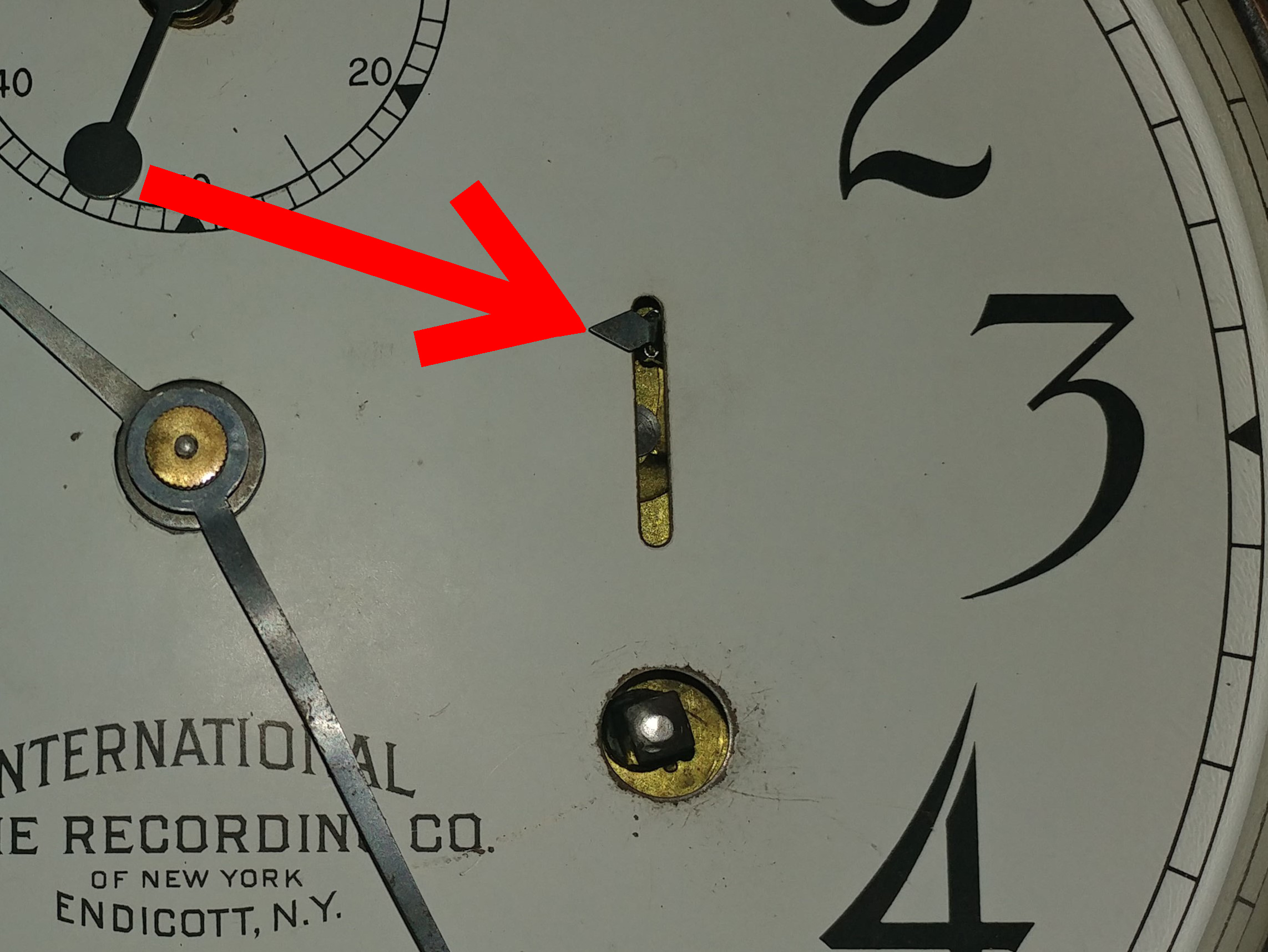 Dial Face Wind Indicator