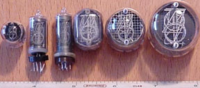 Selection of Nixie Tubes