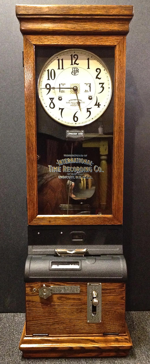 International Time Recording Clock